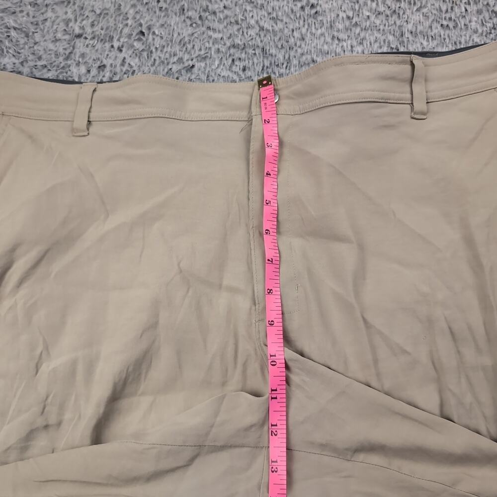 Columbia Shorts Adult 44 Beige Outdoors Cargo Hiking Trail Sportswear Nylon Men - Picture 6 of 9